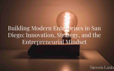 Building Modern Enterprises in San Diego: Innovation, Strategy, and the Entrepreneurial Mindset